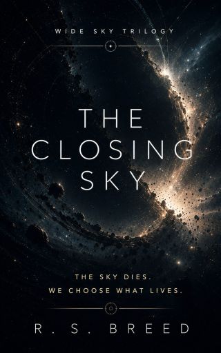 The Closing Sky, Wide Sky book 3, cover